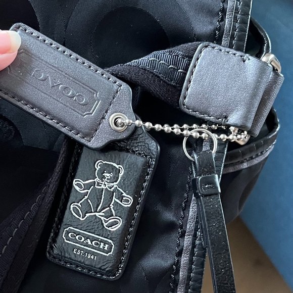 Coach Diaper Bag Nylon Signature Messenger Baby - Picture 4 of 13